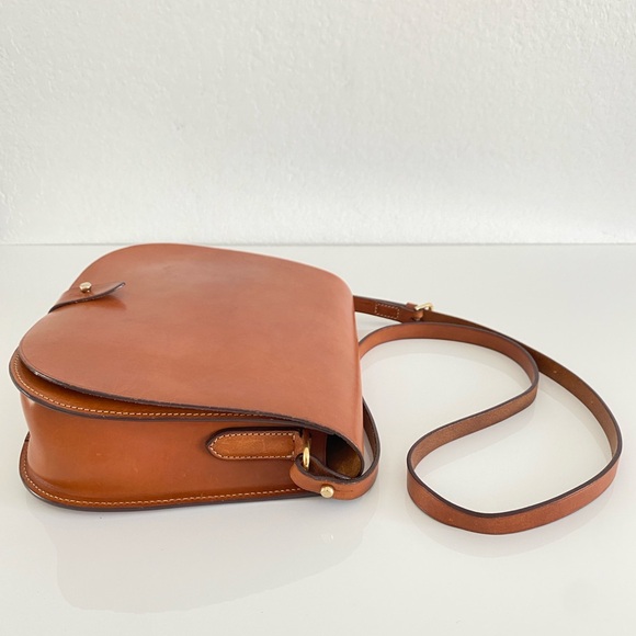 Ralph Lauren collection Brown Leather Saddle bag - Picture 7 of 15
